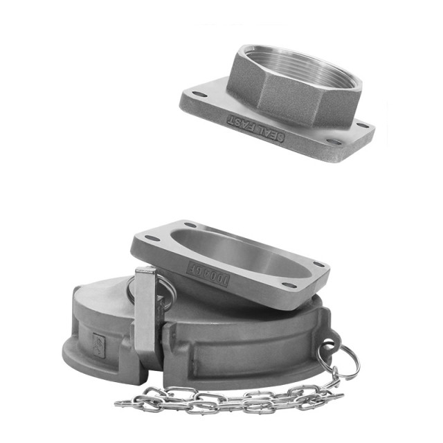 Seal Fast 1004GF-300BL 3" Female Coupler, Self-Locking Handle