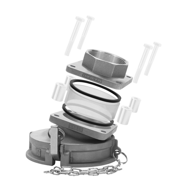 Seal Fast 1004GF-300BLS 3" Female Adapter Coupling, Self-Locking