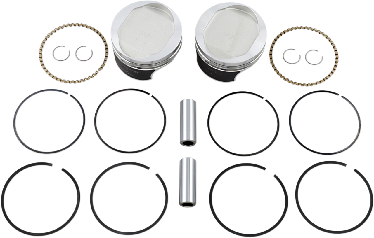 Wiseco 1200cc Reverse Dome Piston Kit for Harley-Davidson XL883L 2011-2019 K0213P1