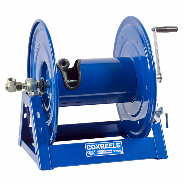 CoxReels 1125P-4-6 Hand Crank Hose Reel, 1/2" I.D., 100'