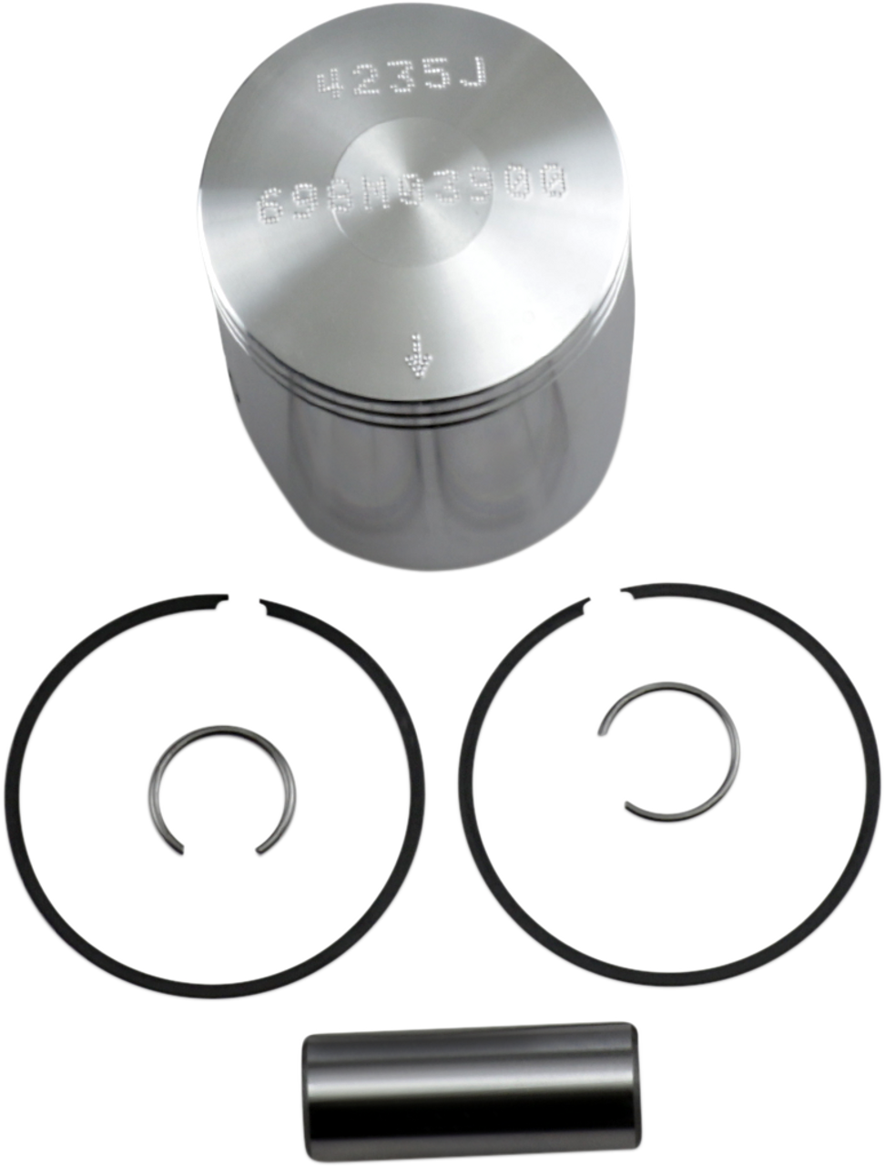 Wiseco 50cc Piston for KTM 50 SX 1998-2008 698M03900