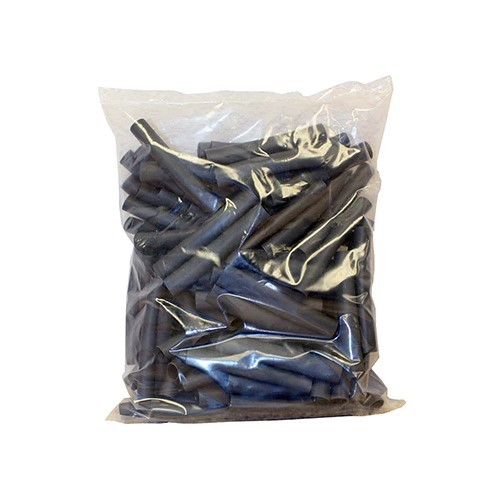 Merrill 1214383 3/8" x 3" Standard Black Shrink Tubing