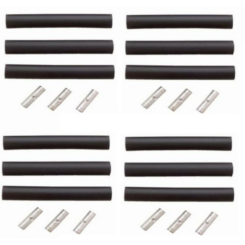 Merrill 1214K38312 #10-12-14 Black Wire Splice Kit, 12 Crimp
