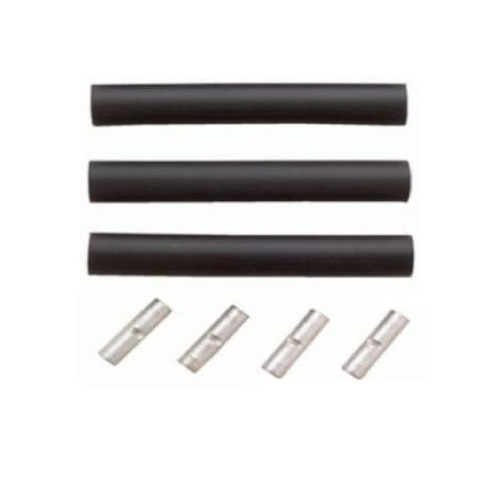 Merrill 1214K3834 #10-12-14 Black Wire Splice Kit, 4 Crimp and 3 Tube