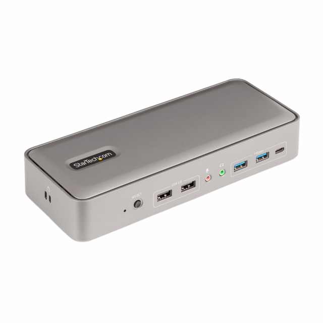 StarTech 129N-USBC-KVM-DOCK Dual-Laptop USB-C KVM Docking Station