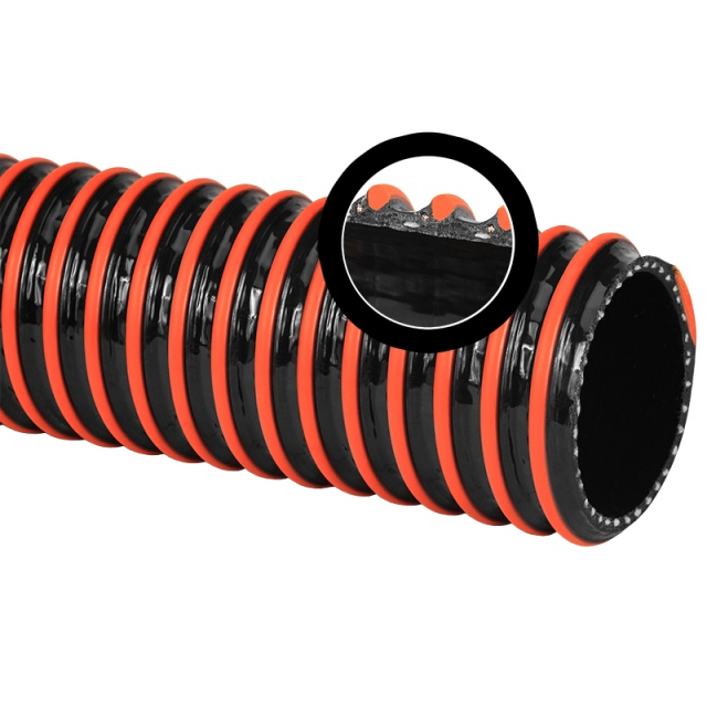 Seal Fast 1380-300 Series 1380 Nitril Blended Drop Hose, 3"