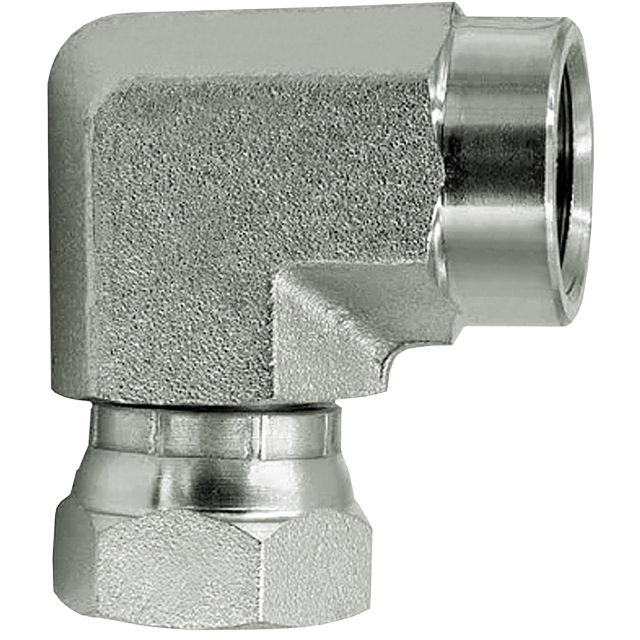 Seal Fast 1502-32-32 Pipe Elbow, 2" NPTF Female x Female Swivel