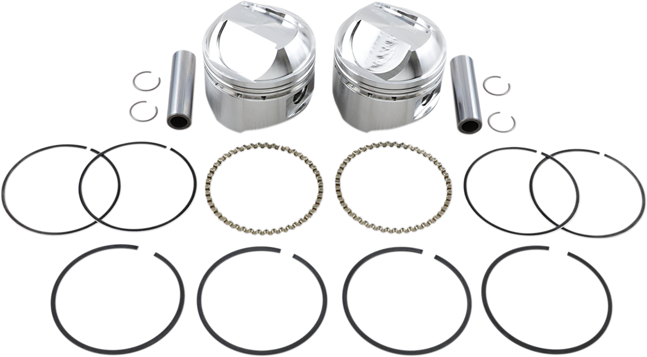 Wiseco Piston Kit Standard High Compression 1978-1984 Harley-Davidson FLH K1623
