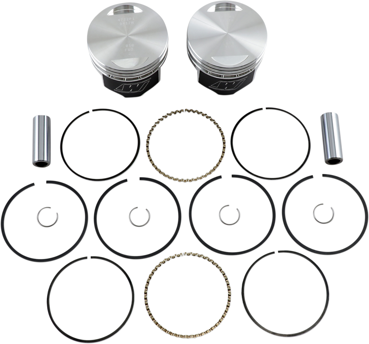 Wiseco Piston Kit 1984-1999 Harley-Davidson Evolution Big Twin 1361cc K1643