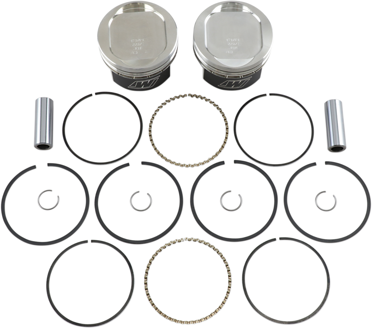 Wiseco Piston Kit Standard 3.498in 9.5:1 Compression Harley-Davidson XL883N 2009-2018 K1655