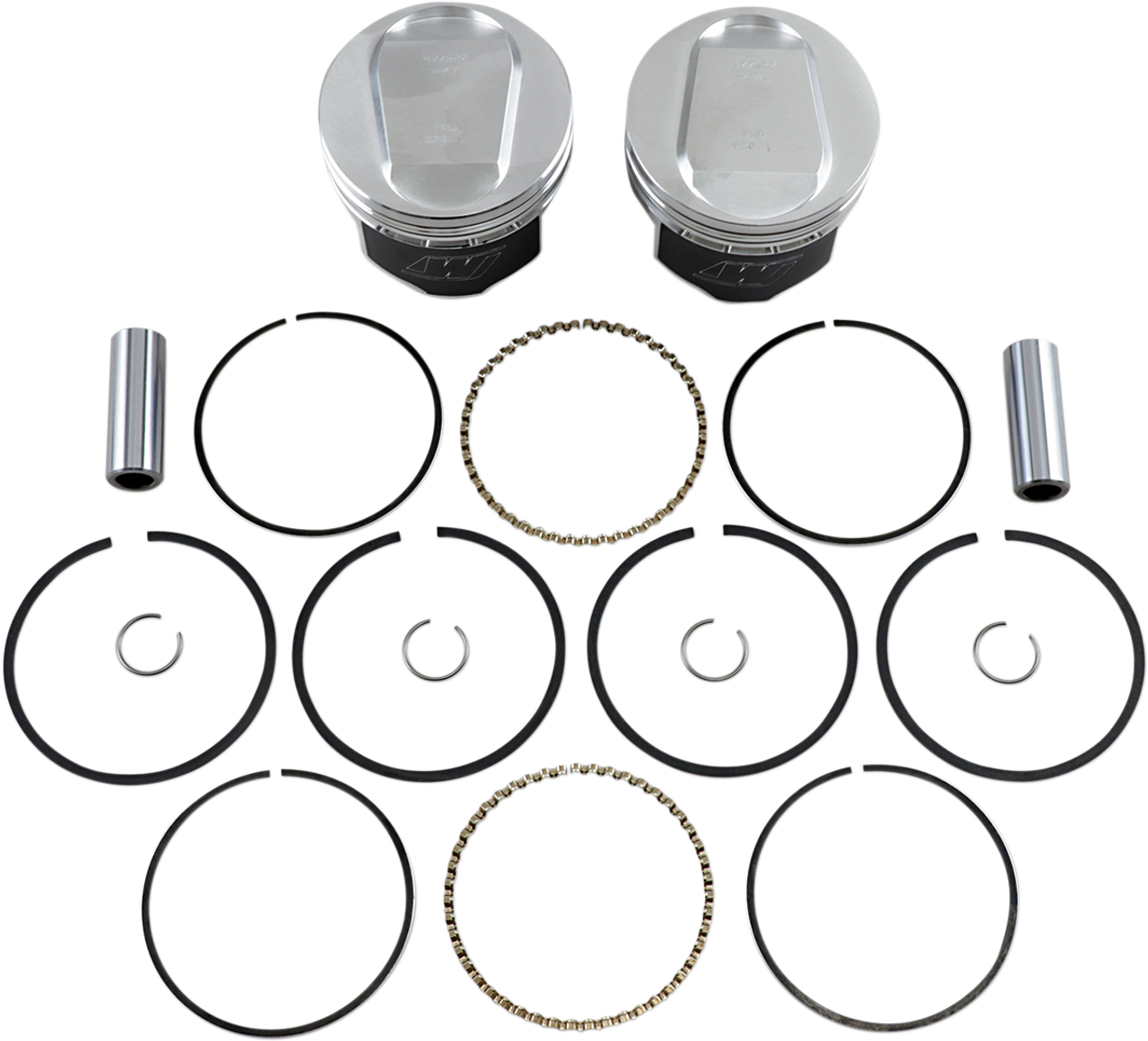 Wiseco Piston Kit 1984-1998 Harley-Davidson FLHR Road King 3.518" Bore K1716