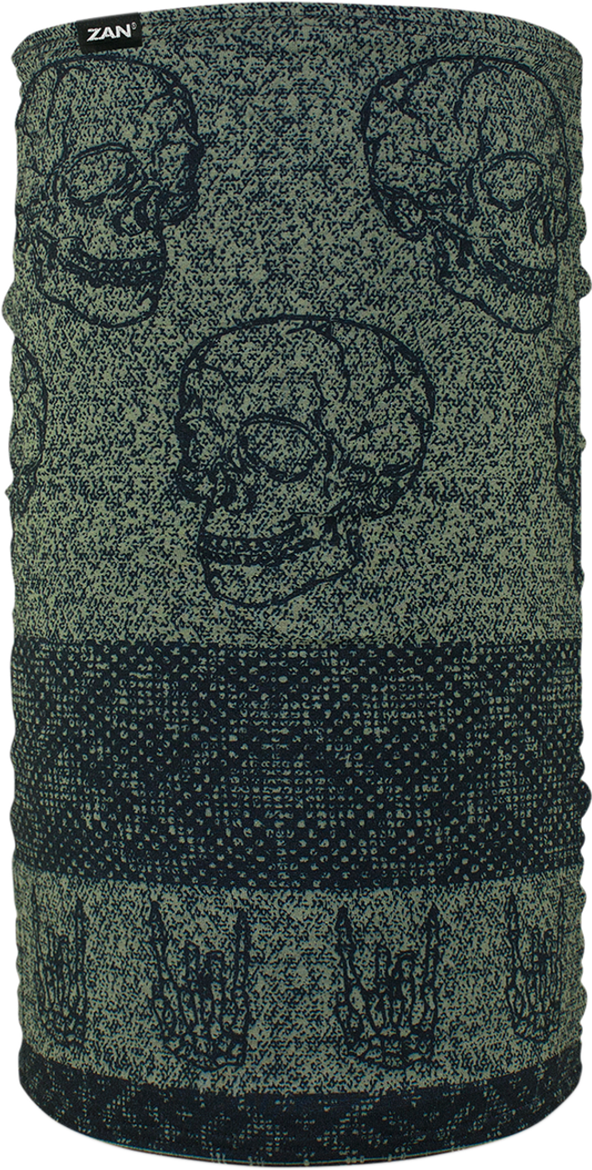 ZAN HEADGEAR Motley Tube - Lined Skull Fair TF123