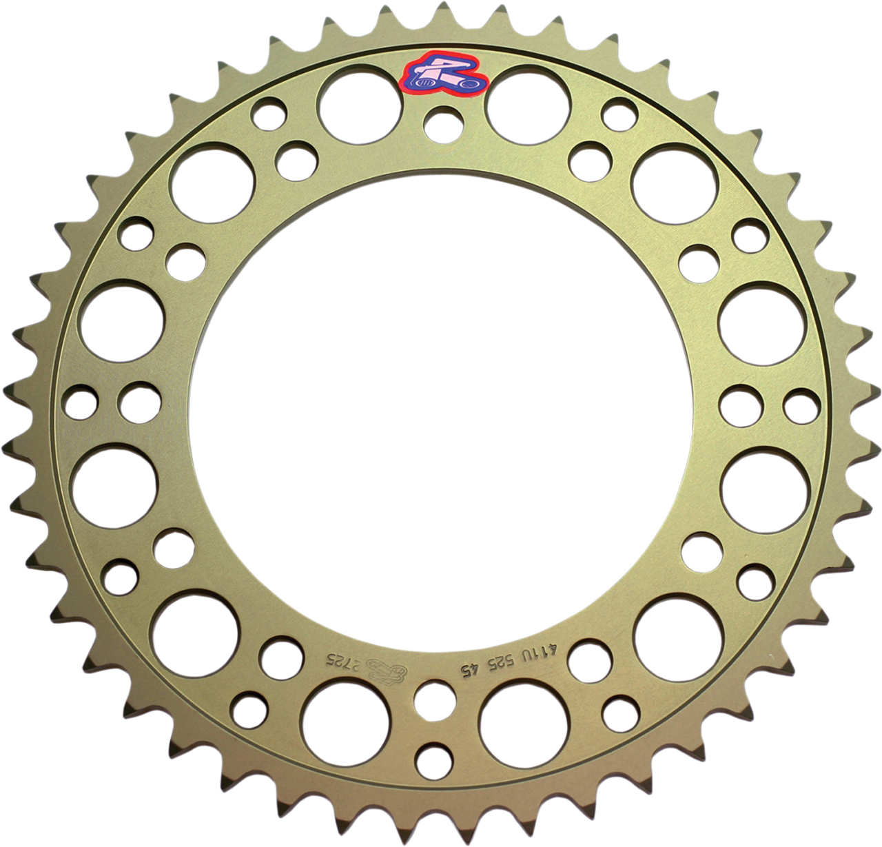Renthal 44T Ultralight Rear Sprocket for Kawasaki 460U-530-44P-HA
