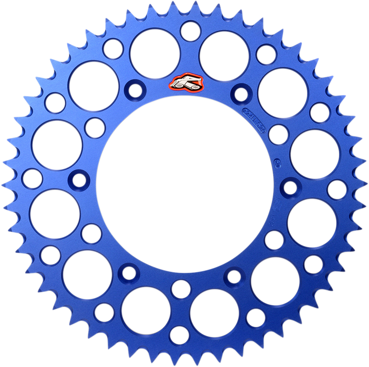 Renthal 50-Tooth Aluminum Rear Sprocket for Yamaha 121U-428-50GPBU