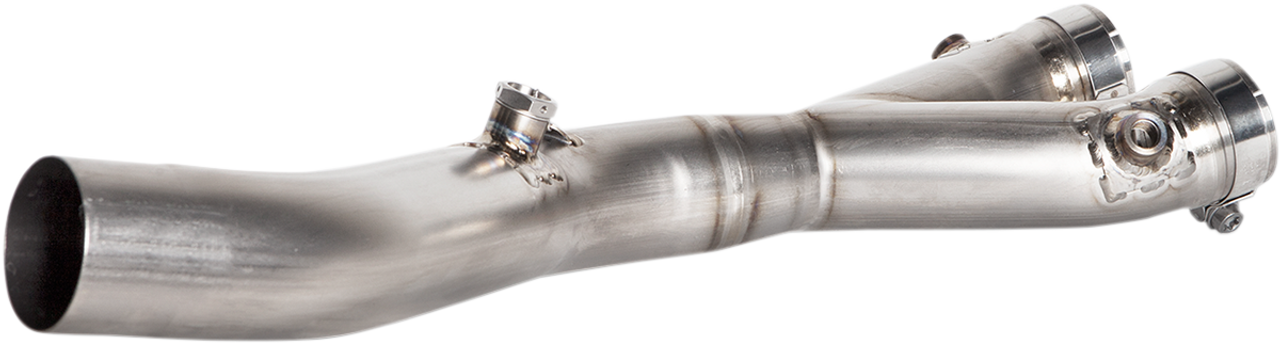 AKRAPOVIC Link Pipe - Titanium - FZ/MT-10 L-Y10SO15T