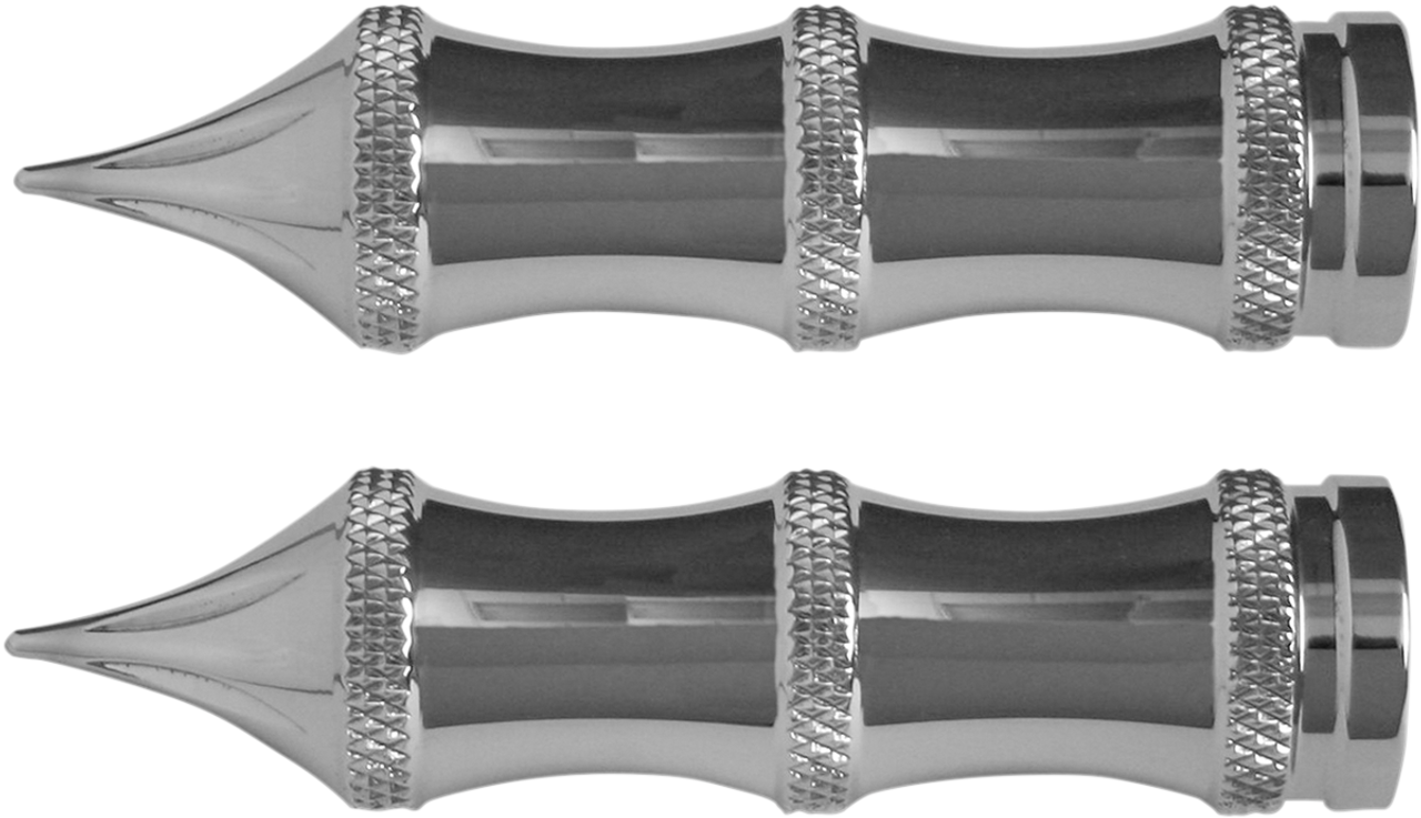 ACCUTRONIX Toe Peg - Tribal - Chrome PT120-SLC