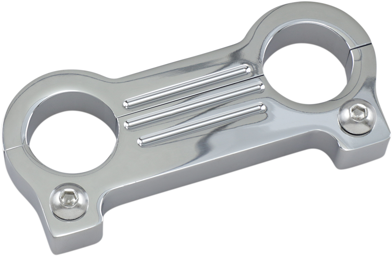 ACCUTRONIX Gauge Mount Adapter - Chrome GM101-C