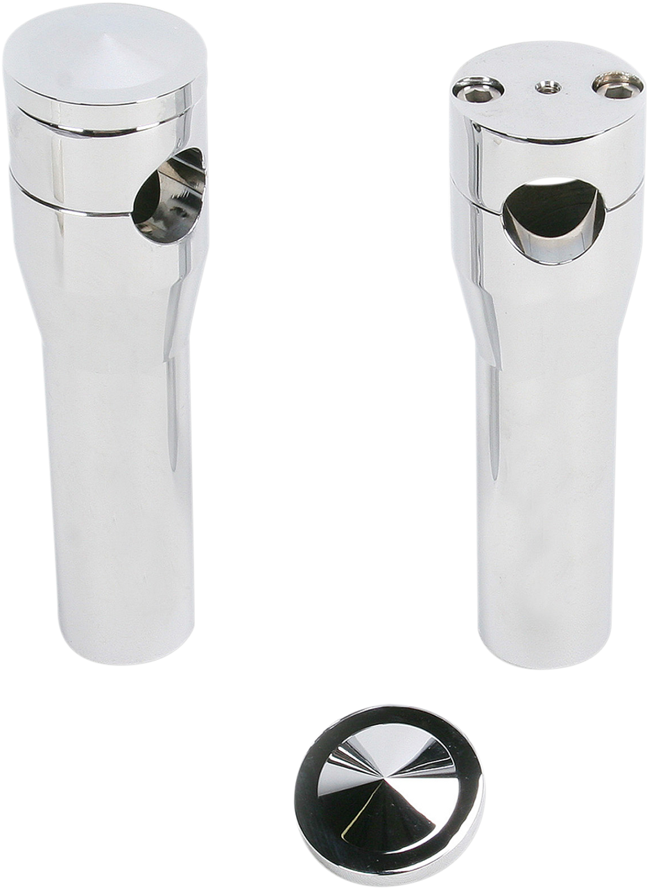 ACCUTRONIX Risers - 6" - Chrome HRS1356-C