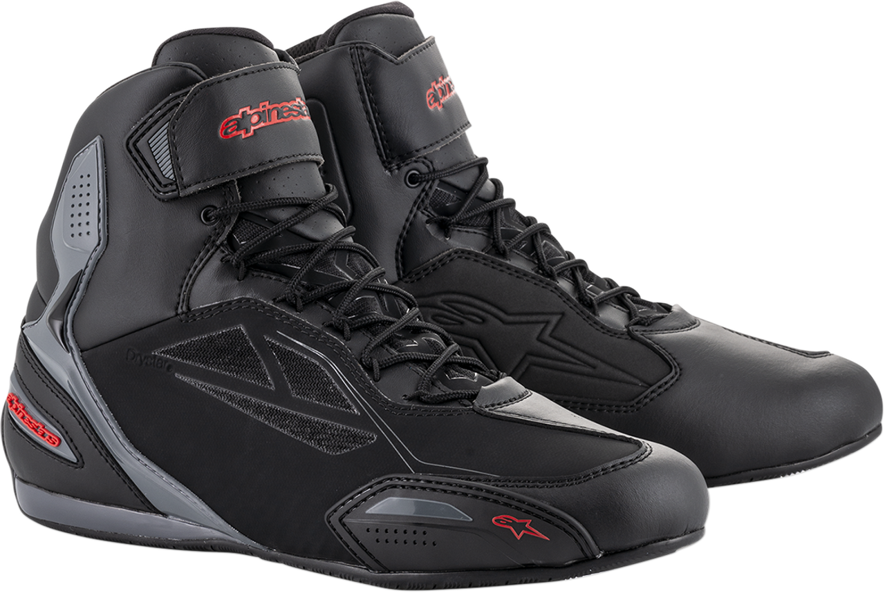 ALPINESTARS Faster-3 Drystar‚® Shoes - Black/Gray/Red - US 6 2540719131-6