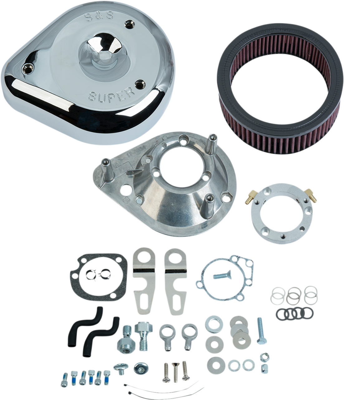 S&S CYCLE Teardrop Air Cleaner - Chrome - XL 170-0306E