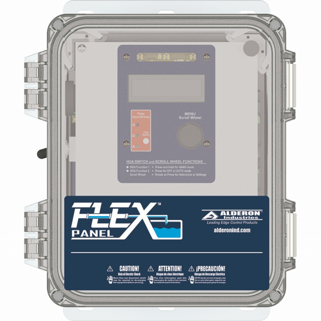 Alderon 2010558 FLEX Clear Door Single Phase Simplex 7 - 15 Amps