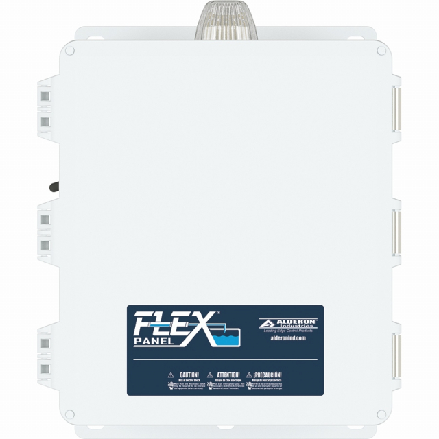 Alderon 2010687 FLEX Opaque Door Three Phase Duplex 9 - 14 Amps