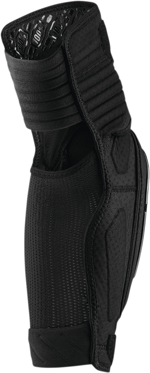 100% Fortis Elbow Guards - Black - S/M 70006-00001