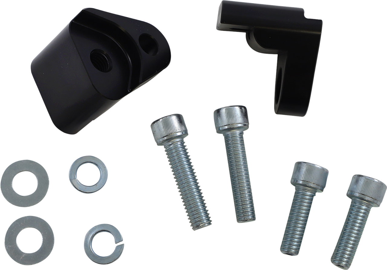 ARLEN NESS Rear Shock Lift Kit +1" - Black 140-000