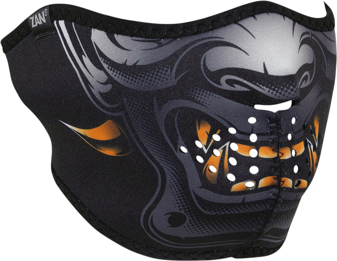 ZAN HEADGEAR Half-Face Mask - Horned Demon WNFM470H