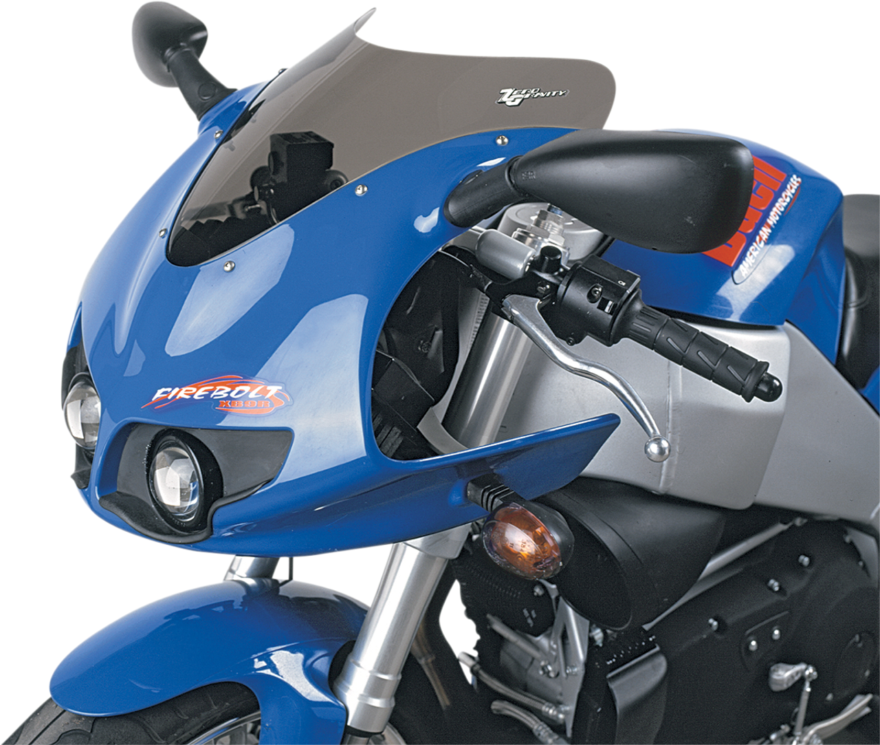 ZERO GRAVITY Windscreen - Dark Smoke - Firebolt 20-855-19