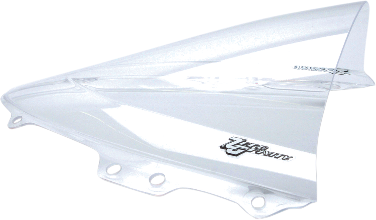 ZERO GRAVITY Double Bubble Windscreen - Clear - GSXR 6/750 16-108-01