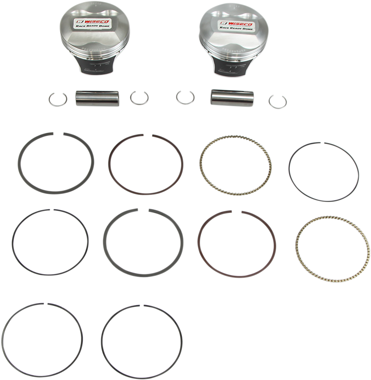 Wiseco 1999-2003 Yamaha XV1600A Road Star 95mm 10.5:1 Piston Kit CK177