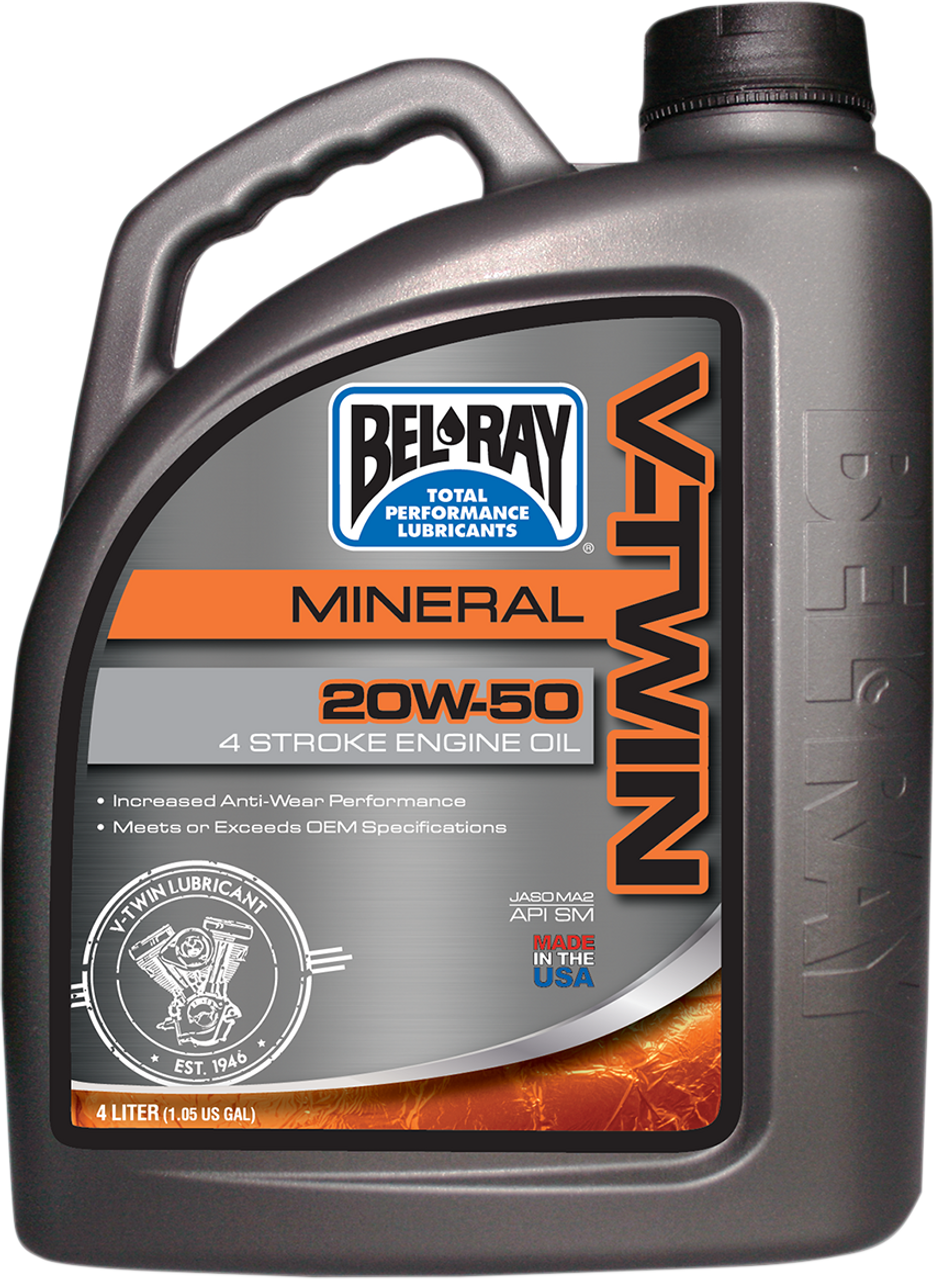 BEL-RAY V Twin Oil - 20W50 - 4 L 96905-BT4