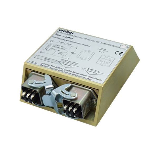 Weber Sensors 4115 S101 + 4015.30 S101 Flow-Captor Sensor, 4 - 20 mA