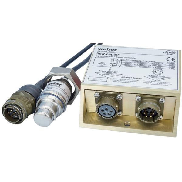 Weber Sensors 4205 + 4053.31 Flow-Captor Sensor, Oil-Based Solutions