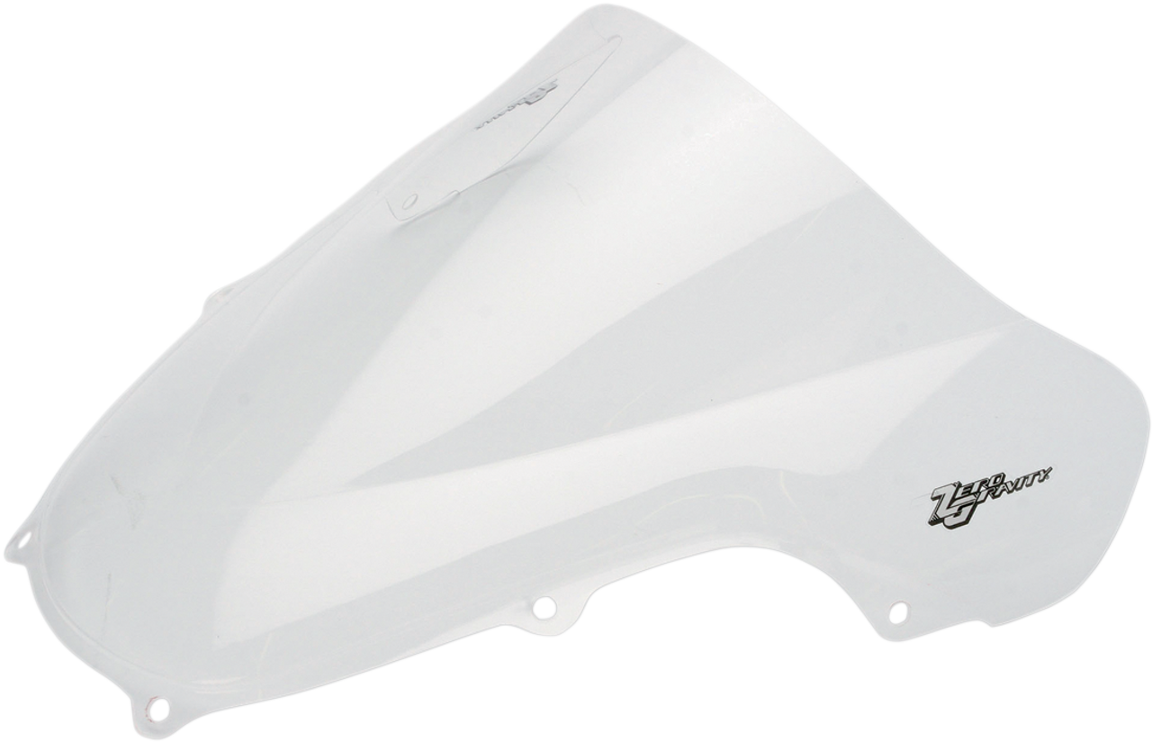 ZERO GRAVITY Double Bubble Windscreen - Clear - GSXR6/7 16-106-01
