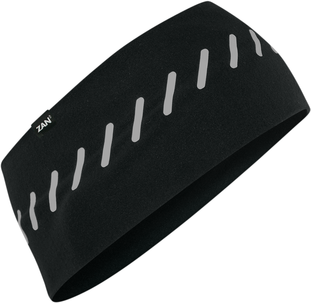 ZAN HEADGEAR SportFlex¢â€žÂ¢ Headband - Black Reflective HBL114R