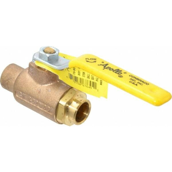 Apollo 7090301 1/2" Pipe, Standard Port, Bronze Standard Ball Valve