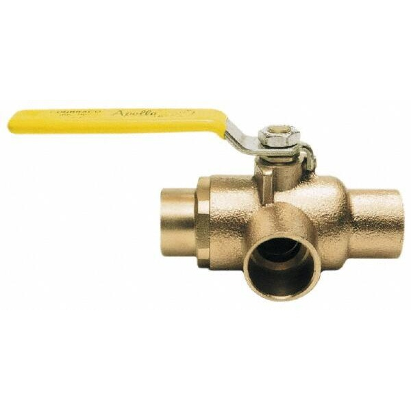 Apollo 7090501 1" Pipe, Standard Port, Bronze Standard Ball Valve