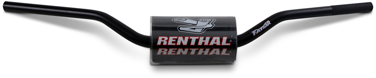 Renthal Fatbar 602 Handlebar Black 801mm Width 59mm Rise 125mm Clamp Area 602-01-BK