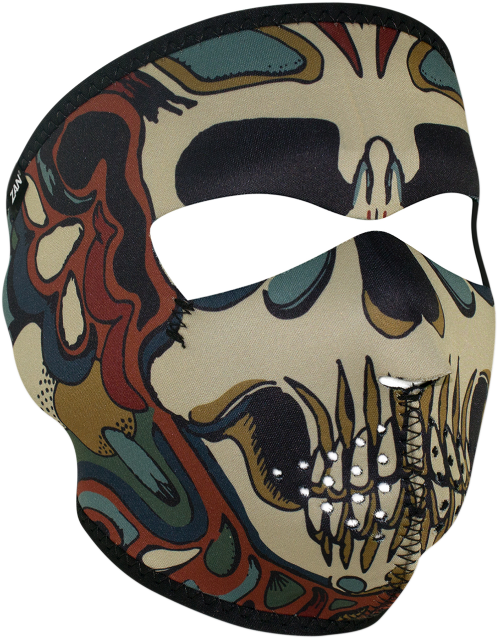 ZAN HEADGEAR Full-Face Mask - Psych Skull WNFM179