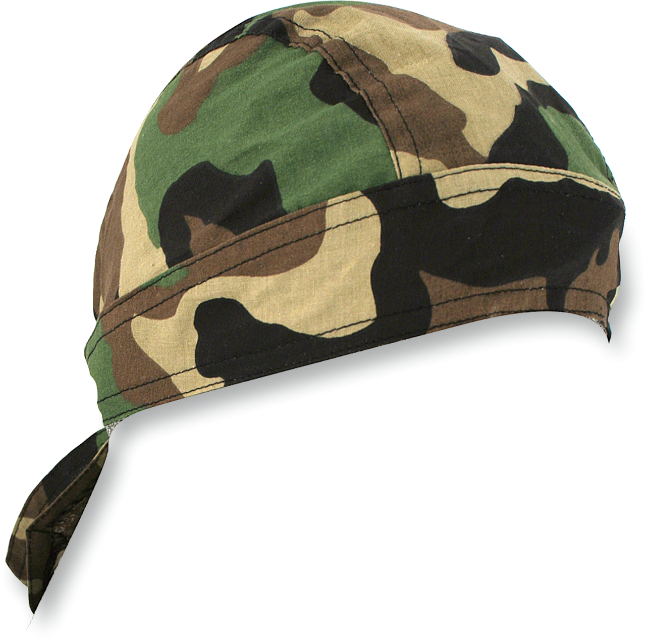 ZAN HEADGEAR Flydanna‚® Head Wrap - Woodland Camo Z118C