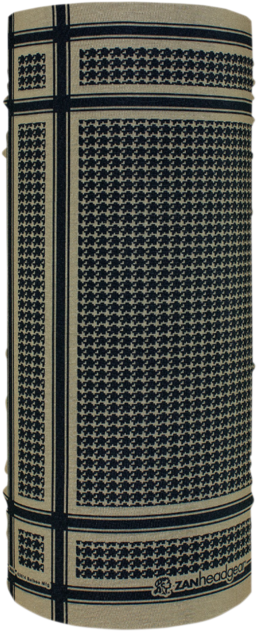 ZAN HEADGEAR Motley Tube - Houndstooth Tan T235T