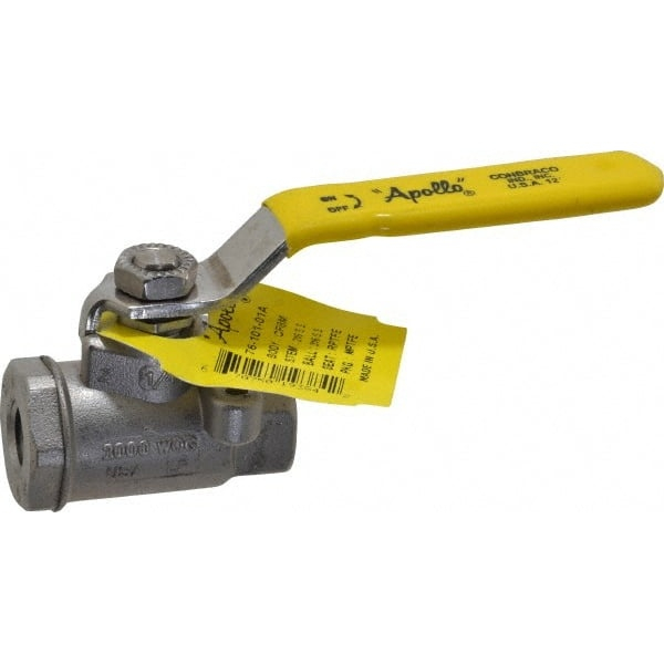 Apollo 76-101-01A 1/4" Pipe, Stainless Steel Standard Ball Valve