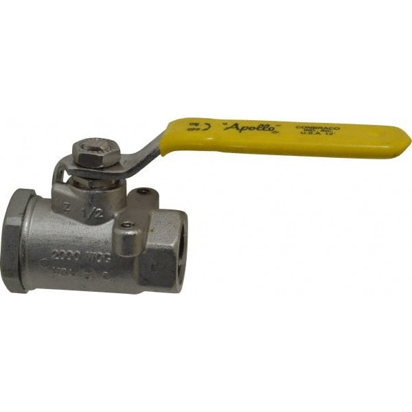 Apollo 76-103-01A 1/2" Pipe, Stainless Steel Standard Ball Valve