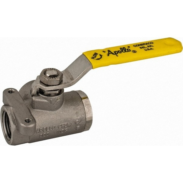Apollo 76-603-01A 1/2" Pipe, Stainless Steel Standard Ball Valve