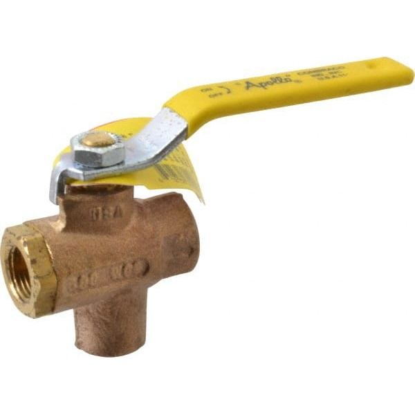 Apollo 7K10201 3/8" Pipe, Full Port, Bronze Standard Ball Valve