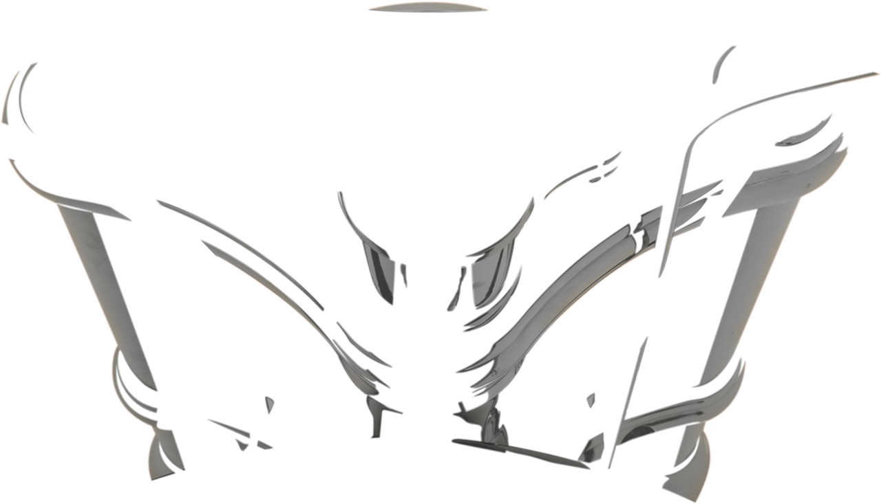 DRAG SPECIALTIES 1.87" MPH Programmable Mini Electronic Speedometer with Odometer/Tripmeter - Polished - Black Face 21-6899NU