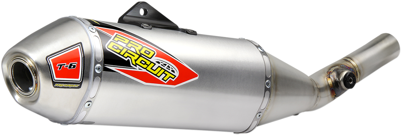Pro Circuit T-6 Slip-On Silencer Kawasaki KX250F 2020 0122025A