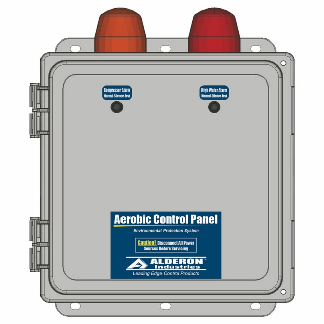 Alderon A30011 Aerobic Simplex Compressor Fail Air Switch Beacon